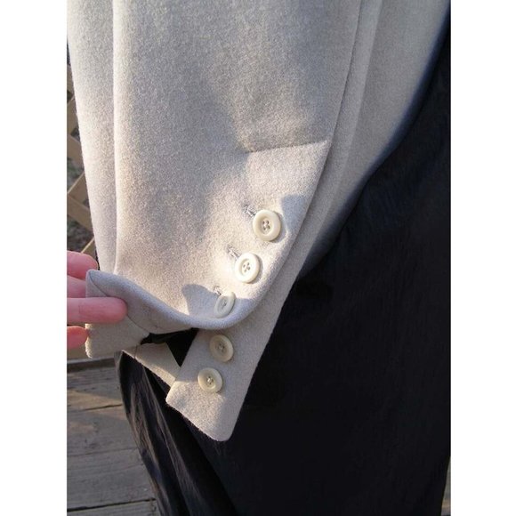 New Runway Rick Owens Fall 17 Tusk Coat sz 4/40 - Picture 14 of 14